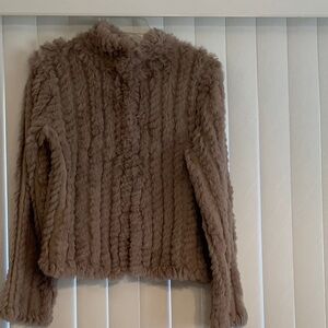 Cozy Brown Faux Fur Jacket